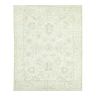 Oushak Rug 9'1" x 10' For Sale