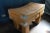 Wood French Butcher's Block on Original Stand in Brown Beech, Early 20th Century For Sale - Image 7 of 9
