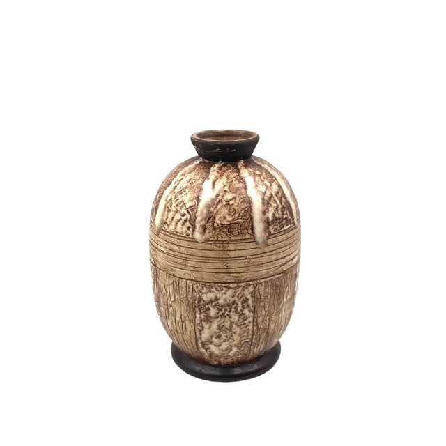 Art Deco Ceramic Vase by Louis Auguste Dage, 1930 For Sale - Image 17 of 18