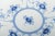 Large Salad Bowl in Blue Fluted Half Lace Porcelain from Royal Copenhagen, 1980s For Sale - Image 3 of 5