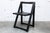 Original 1960s Aldo Jacober folding chair for Alberto Bazzani, black. Sturdy and stylish folding chair. It's in its...