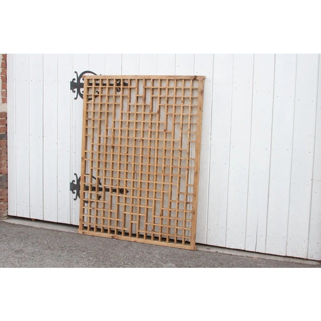 Wood Early 20th Large Wall Panel For Sale - Image 7 of 12