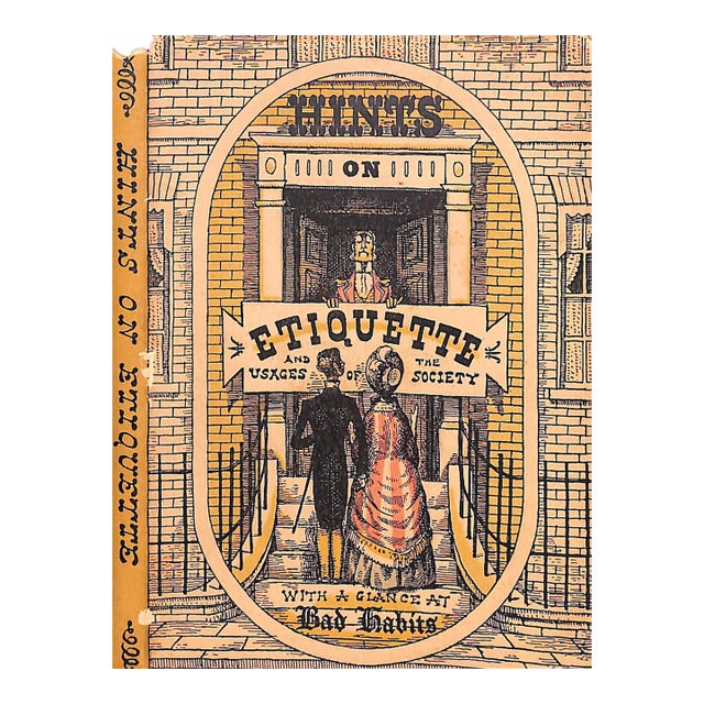 "Hints on Etiquette and Usages of the Society" 1950 Aywyos For Sale