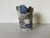 Vintage Handmade Abstract Textured Studio Pottery Sculptural Vase, Unsigned For Sale - Image 11 of 12