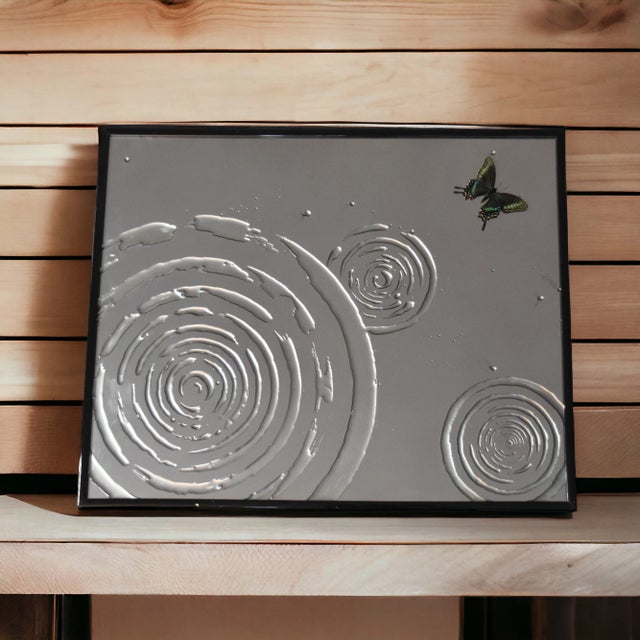 Early 21st Century Ephemeral Plaque by Myriam Greff For Sale - Image 5 of 5