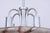 Art Deco Chandelier in Aluminium and Marbled Glass, Czech, 1940s For Sale - Image 6 of 14