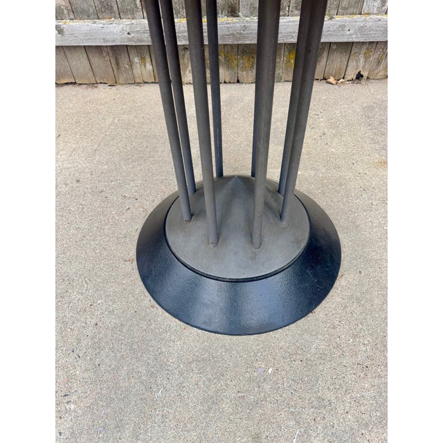 Brown Postmodern Extension Table Attributed to Peter Maly For Sale - Image 8 of 8