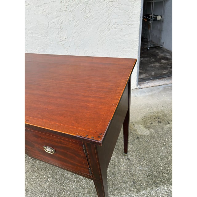 Mid 19th Century Antique English British Colonial Hepplewhite Server For Sale - Image 4 of 12