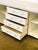 French White Rattan Sideboard, 1970s For Sale - Image 4 of 11