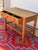 Danish Oak Side Table With Storage Drawers For Sale - Image 4 of 7