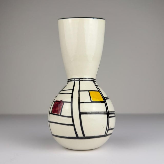 Small Mid-Century Ceramic Vase, Italy, 1970s For Sale - Image 6 of 15