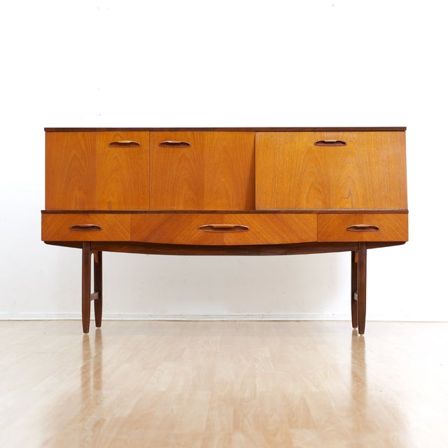 Mid-Century Modern Mid Century Teak Credenza by Avalon Yatton For Sale - Image 3 of 11