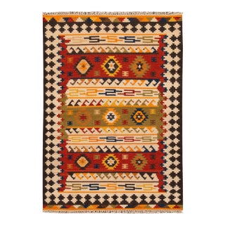 21st Century Contemporary Kilim Rug 5 '5'' X 7' 9'' For Sale