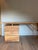 Brown Vintage Oak Live Edge Desk, 2010s For Sale - Image 8 of 12