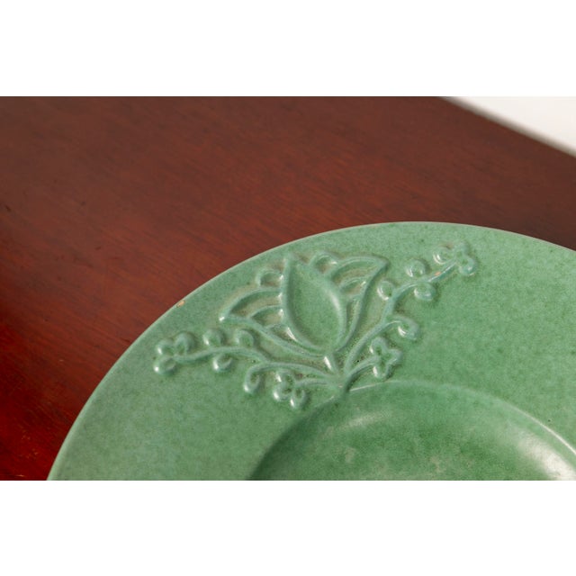 Vintage Art Deco Plate in Ceramic by Michael Andersen, Denmark, 1940s For Sale - Image 9 of 11