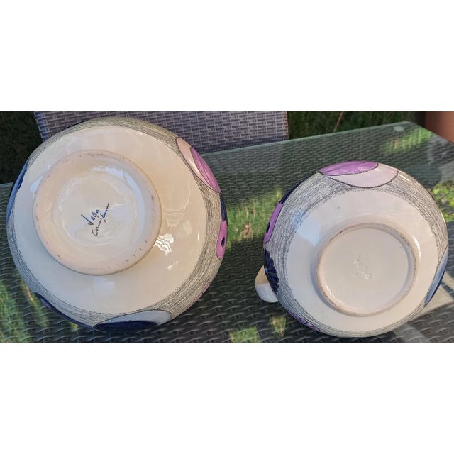 Vintage Vases, 1960, Set of 2 For Sale - Image 10 of 18