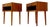 Mid-Century Danish Teak Nightstands, 1960s, Set of 2 For Sale