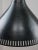Vintage Italian Black Metal Pendant Lamp For Sale - Image 6 of 13