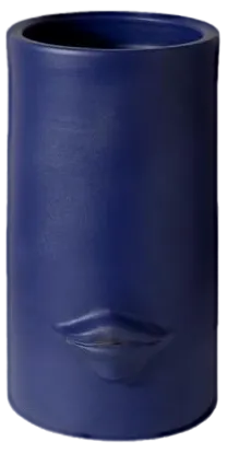 Al Bacio Blu Vase from Crita Ceramiche