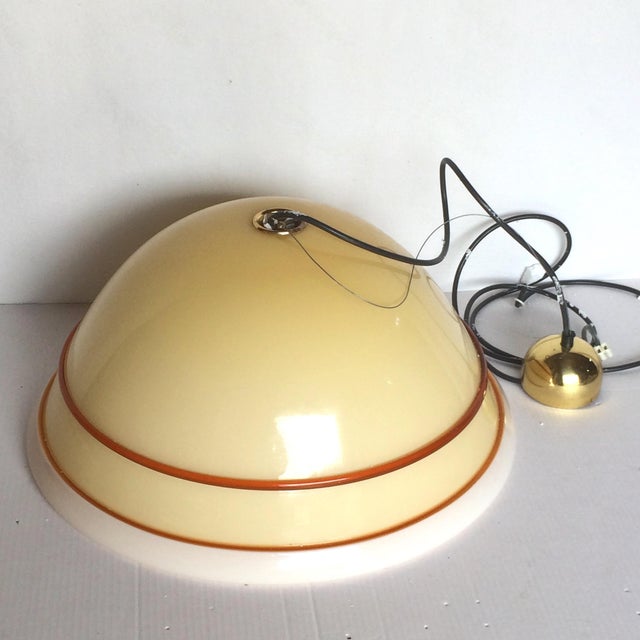 Vintage Murano Glass Suspension, 1980s, in Flawless conditions. Designed 1980 to 1989 This piece has an attribution mark,...