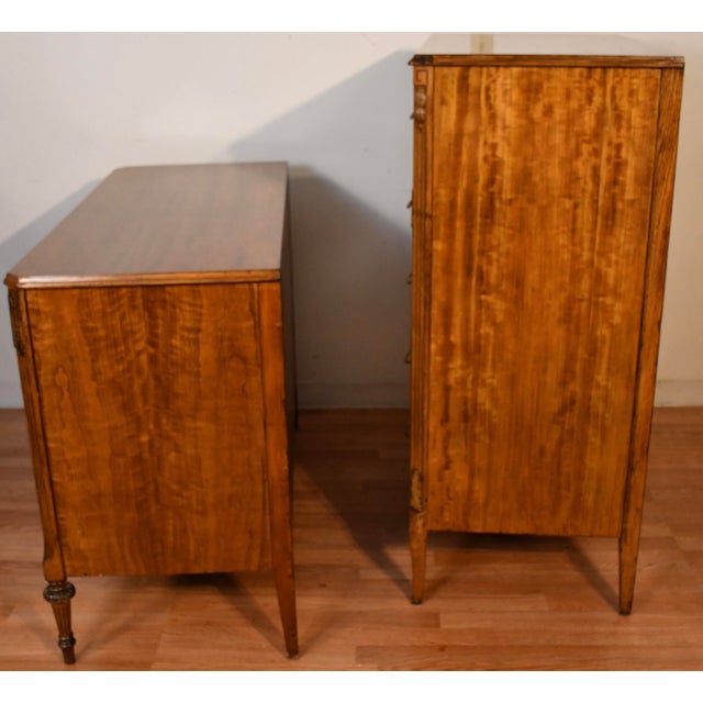 1920s Set P.Nathan Sons, Inc. New York French Kingwood High Dresser & Low Dresser, 2 Pieces For Sale - Image 18 of 18