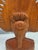 Champagne Mid-Century Balinese Art Deco Crowned Legong Dancer Bust in Premium Hardwood For Sale - Image 8 of 12