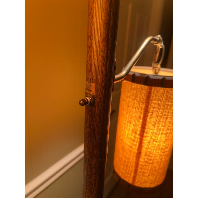 1960s Mid-Century Modern 3-Lantern Tension Pole Lamp For Sale - Image 12 of 15