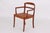 Armchair in Mahogany and Leather by Ole Wanscher for A. J. Iversen, Denmark, 1930s For Sale - Image 3 of 11