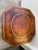 Wood Antique English Regency-Style Drum Table Is Constructed From Mahogany Wood and Features an Octagonal Leather Top With Gold Tooling For Sale - Image 7 of 10