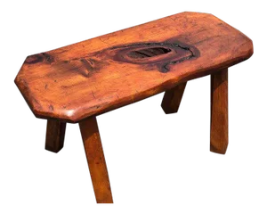 Mid-Century Modern Live Edge Bench or Table