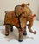 Mid-Century Indian Folk Art Elephant & Camel Pair | Handmade Shisha Embroidery | Rajasthan Textile Sculptures For Sale - Image 4 of 12