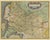 Antique map titled 'Artesia'. Original antique map of the Artois region, France. Published by A. Ortelius, circa 1590.
