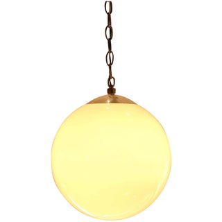 Mid-Century Orb Light For Sale
