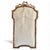 Mid-20th Century Hand-Finished Italian Wall Mirror With Carved Ribbon Crest For Sale - Image 4 of 5