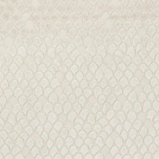 Schumacher Esther Velvet Fabric in Moonstone For Sale