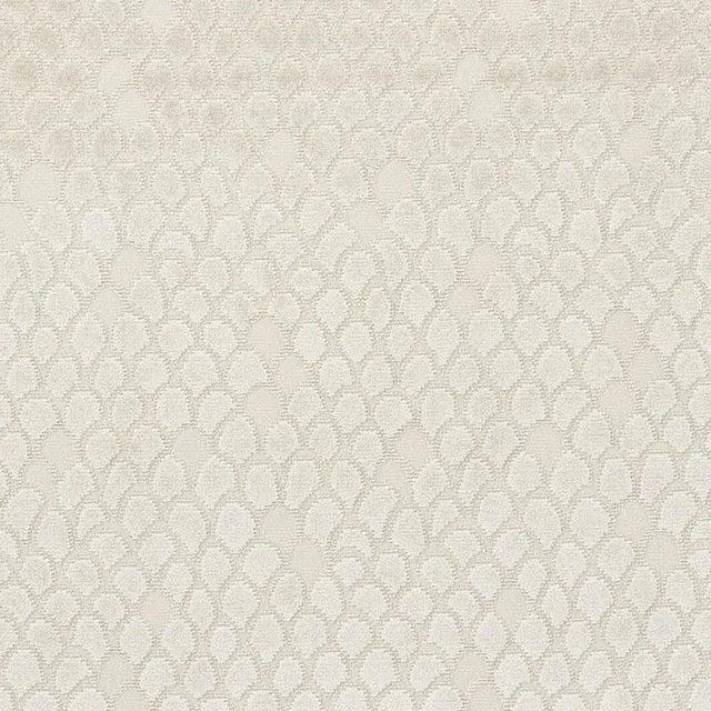 Schumacher Esther Velvet Fabric in Moonstone For Sale