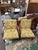 Fantastic pair of original 1950s Sculptural Danish Modern Lounge Chairs. Each are comprised of solid wood frames with...