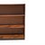 Vintage Primitive Rustic Low Wood Bookcase No. 57a For Sale - Image 12 of 18