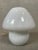 Glass Vintage Swirl Glass Mushroom Lamp, 1980s For Sale - Image 7 of 7