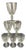 Baccarat Médicis Glasses, Late 19th Century, Set of 6 For Sale