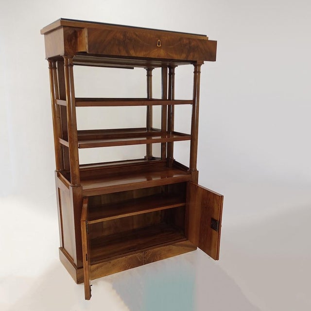 Walnut Cabinet, Deutschland, 1830s For Sale - Image 5 of 14