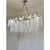 Contemporary Italian Rectangular Strip Listelli Murano Glass Chandelier by Simoeng For Sale - Image 3 of 11