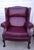 1990s Timeless Elegance Meets Executive Comfort: The Classic Leather Wingback Chair & Ottoman Set For Sale - Image 10 of 10