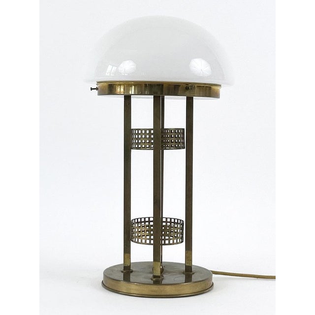 Art Nouveau Brass Table Lamp, Austria, 1980s For Sale - Image 10 of 18
