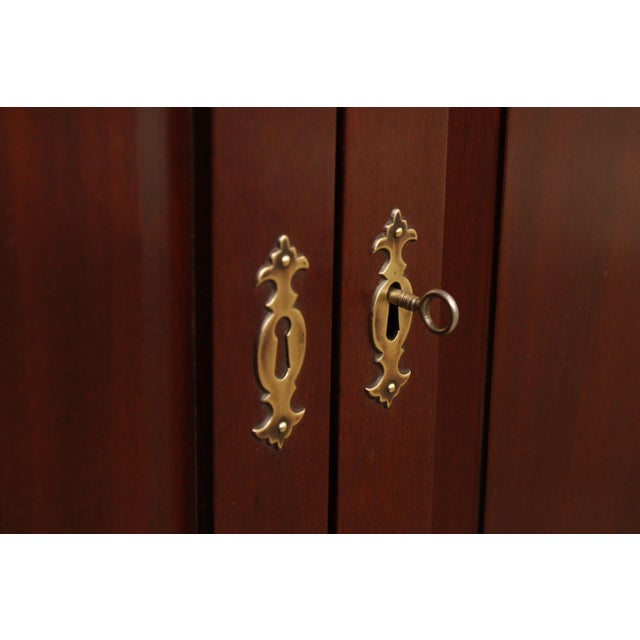 Chippendale Style Custom Mahogany Server Cabinet For Sale In Philadelphia - Image 6 of 12