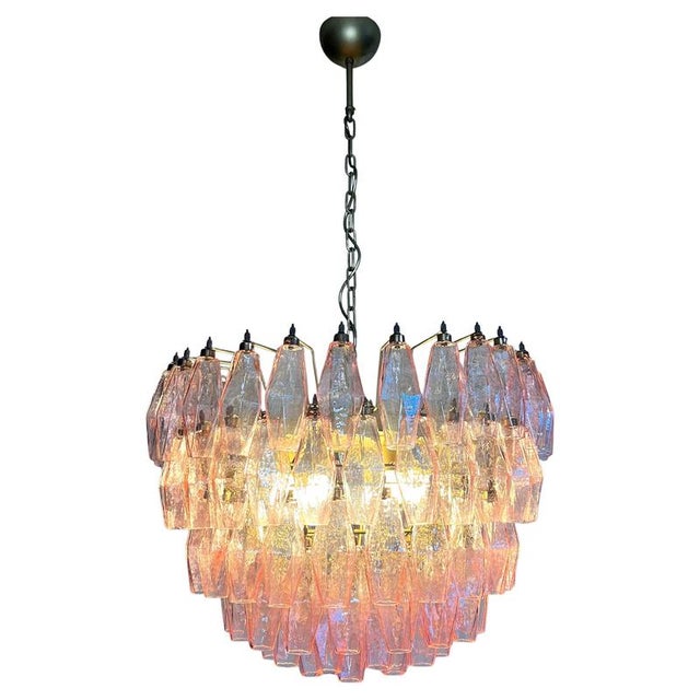 Metal Vintage Murano Chandelier, 1990s For Sale - Image 7 of 18