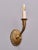 Brass single-arm lamps with discreet decoration. The lamps are of high quality - solid brass design. The lamps have...