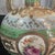 Antique French Porcelain Hand-Painted Pilgrim Flask Vase With Raised Gold Filigree & Roses For Sale - Image 10 of 10