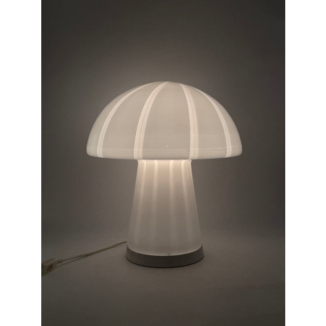 Mushroom Murano Glass Table Lamp, Italy, 1970s For Sale - Image 15 of 16