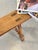 Antique Rustic Cherry Wood Benches, 1890s, Set of 2 For Sale - Image 11 of 16